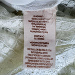 Free People  Goldie Ruffled‎ Lace Bodysuit Ivory Size S Cottagecore Soft Girl Photo 10