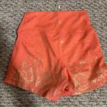 NWT Buffbunny Rosa Foil Shorts Orange Gold RARE Photo 10