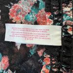 No Boundaries  Sheer Black Floral Print Blouse Photo 8