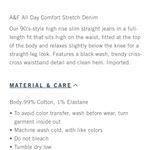 Abercrombie & Fitch 90s Slim Straight Jeans Photo 5