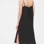 Gap  Women’s Tie Back Cami Midi Dress in Black Size S Photo 1