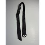 American Eagle  Outfitters Black gray Ribbon Belt Rhinestone Buckle Casual Photo 5