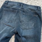 White House | Black Market Skinny Jeans Distressed Sequin Mid Rise Blue Size 4 Photo 7
