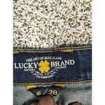 Lucky Brand Women's Sweet'N Crop Jeans Size 6 Blue Dark Wash Mid-Rise Photo 5