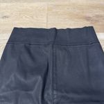 Level 99 Evereve Black Coated Sateen Pencil Skirt Size L Photo 5