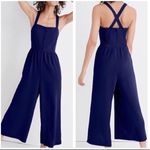 Madewell Button-Front Wide-Leg Jumpsuit Photo 1