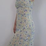 EXPRESS Y2K rare vintage  100% silk floral fairy dress size 6 Photo 1