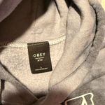Obey  Grey Rose Hoodie Photo 1