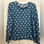 Kate Spade Blue and White Polka Dot Top Photo 0