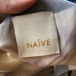 Simple Striped Euro Mini Dress Ruffled Multi Size M Photo 3