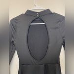 Free People Free‎ People Cutout Open Back Black Mini Dress Size S Photo 5