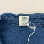 Blair  Blue Denim Jean Jacket Embellished Bling Women Western y2k Pink Rhinestone Photo 3