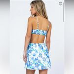 Princess Polly  offshore mini dress 8 blue floral Photo 1