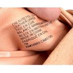 Caslon  Sandals Size 7 Coral Leather Crisscross Open Toe Block Summer Heels‎ Photo 4