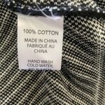 Love & Liberty Oversized Black and White Patterned Shawl Vest , Size S, EUC Photo 3