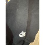 Nike Heritage Crew Fleece Floral Black/White Size Small Photo 3