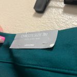 Chico's  3R Ponte Legging Jasper Green Pull On Elastic Waist Ankle Pants Sz 16R Photo 6