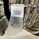 Vince Camuto Women’s Space Dye Asymmetrical V Neck Hem Sweater Black Size M NWT Photo 5