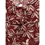 Patagonia Pataloha Vintage Floral Dress Burgundy Size 4 Boho Resortwear Vacation Photo 8