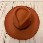 Altar'd State Double Band Wide Brim Hat in Rust NWT Photo 5