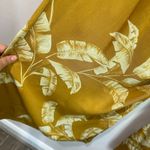 H&M Wide Leg Palazzo Pants Yellow Tropical Print Vacation Resort Wear Sz 14 NWT Photo 3