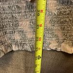 Elan NWT  Bella Long Sleeve V Neck Blouse Size Large Gold Photo 8