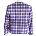 Jos. A. Bank Jos A Banks purple wool blazer with pearl buttons Photo 6