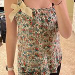 julie's closet Floral Tank with Bow Photo 0