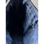 Marc Jacobs Marc by Shelter Island Blue Color Brown Block Leather Satchel Tote Photo 6