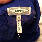 PacSun Super Pretty Royal Blue Button Down Blouse Photo 7