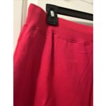 Hanes Women's Open Leg Bottom Fleece Sweatpants Size 3XL 24-26 Red Photo 6