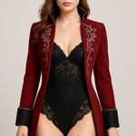 Unisex Steamcoat Black Photo 0