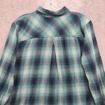 Sonoma  Plaid Flannel Button Western Urban 90s Skater Grunge Shirt Cotton Medium Photo 8
