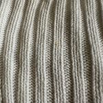 White Ribbed Knit Tube Top Photo 3