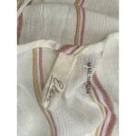 Elan  Long Sleeve Faux Wrap Romper White/Pink/Yellow Size Small EUC!!! Photo 3