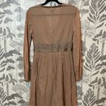 Catherine Malandrino  Lace Trim cotton Empire-Waist Midi Dress Sz 6 Photo 2