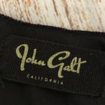 John Galt Black Cropped Tank Top Photo 6