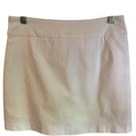 Attyre White Mini Skirt Skort Stretch High Quality WORN ONCE Size 8 Photo 5