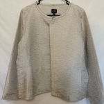 Eileen Fisher  100% Silk Women’s Jacket‎ Size Petite Large Photo 0