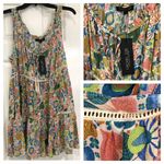 Rachel Zoe Floral Tiered Mini Dress S Photo 1