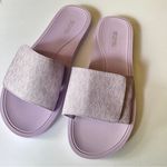 Michael Kors Women's Secure Straps Slide Sandal Sz 9 Purple Photo 4