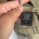 Dalia Collection Olive Green Utility Jacket with Hood and Drawstring Waist Photo 5