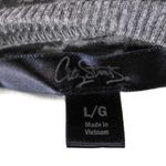 City Streets NWT 2000s Y2K Gray and Black Sheer Layering Casual Long Sleeve Top Size Large Photo 4