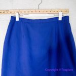 Sag Harbor  blue Blazer‎ And Skirt Set Women's Size top 10, skirt size 16 Photo 10