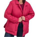Torrid Size 2: Poly Fill Button Down Shacket Photo 4