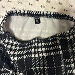 SheIn Black And White Mini Skirt Photo 3