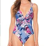 Becca New. floral swimsuit. Small. Retails $149 Photo 3