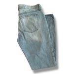 J Brand Aidan Distressed Boyfriend Jeans Light Wash Relaxed Fit Denim Size 28 Photo 3