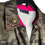 Lane Bryant  Camo Top With Embellishments on Collar‎ Photo 3