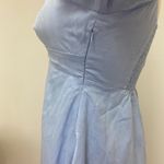 GB Short Blue Dress with Cut-Out Details Photo 3